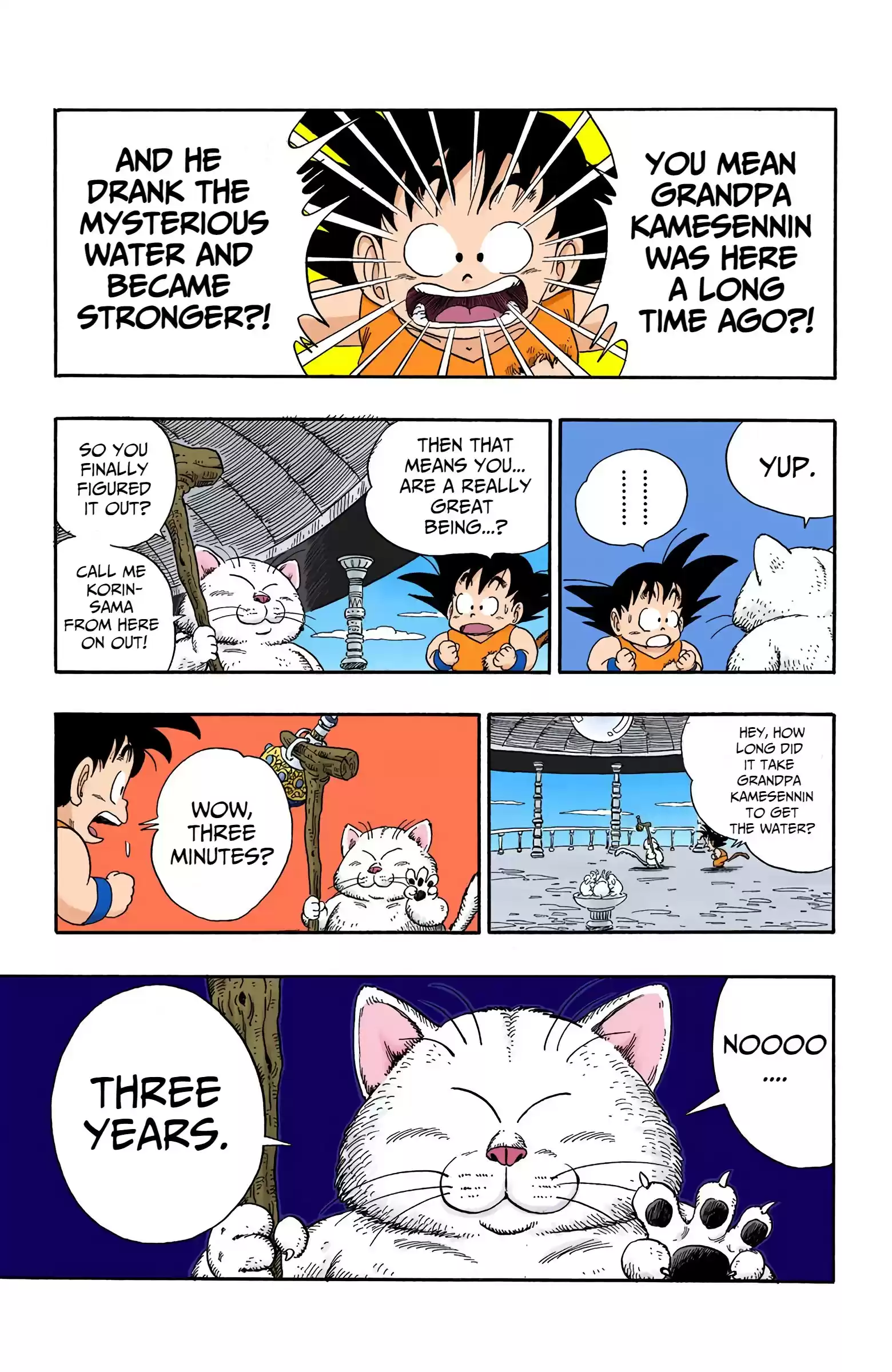 Dragon Ball - Full Color Edition Vol.7 Chapter 88: The Sage Of Korin Tower