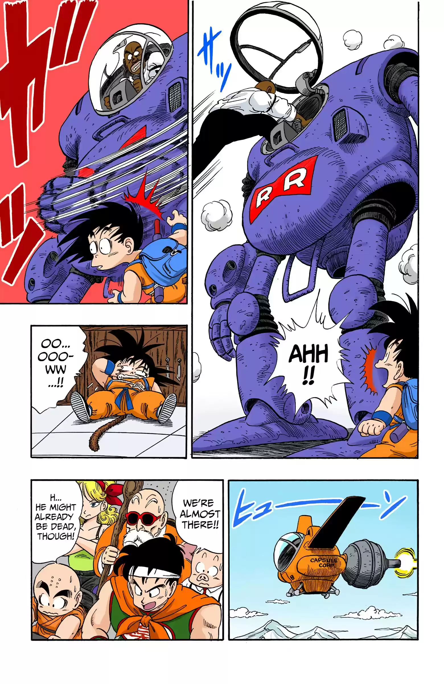 Dragon Ball - Full Color Edition Vol.8 Chapter 95: Commander Red Dies!