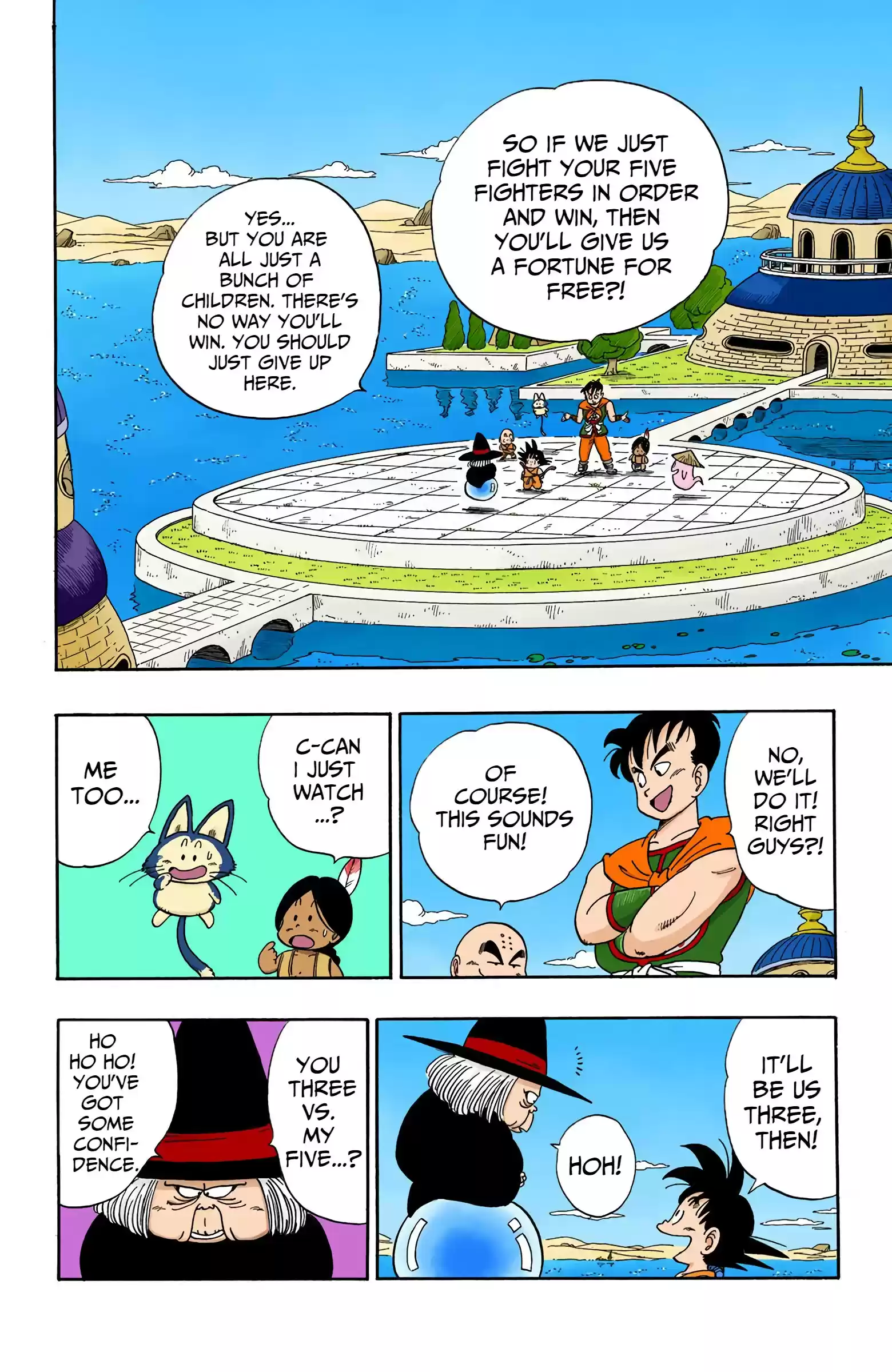 Dragon Ball - Full Color Edition Vol.8 Chapter 99: The Five Champions