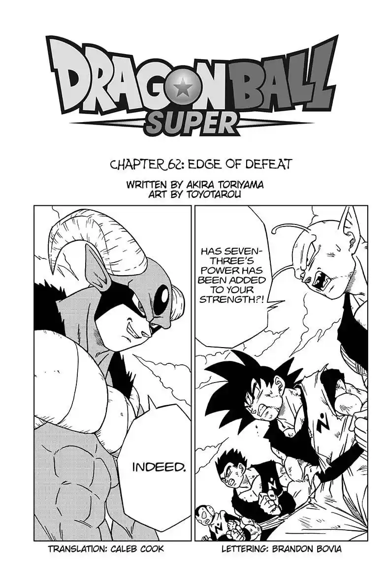 Dragon Ball Super Chapter 62