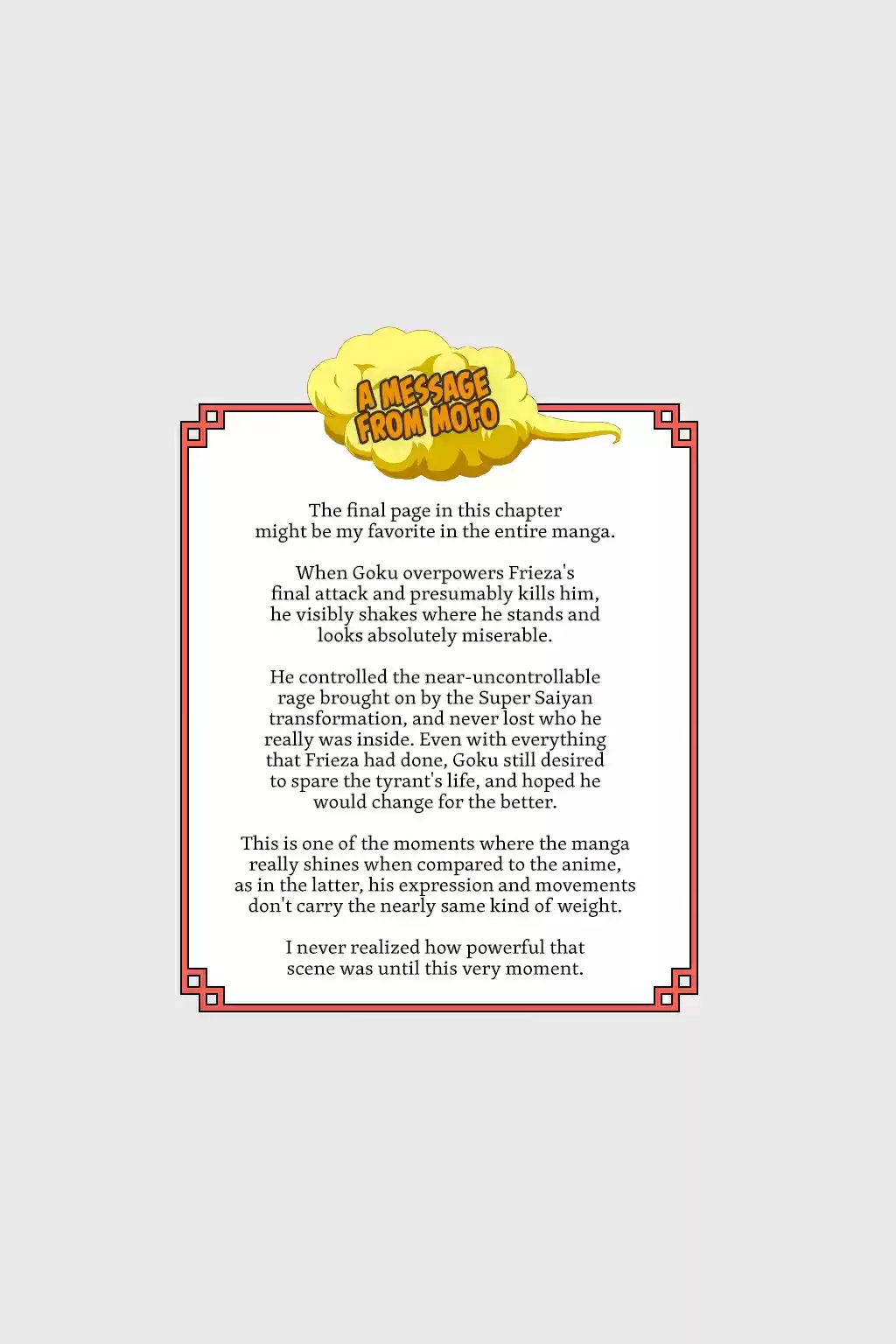 Dragon Ball Vol. 28 Ch. 327 The End of Everything