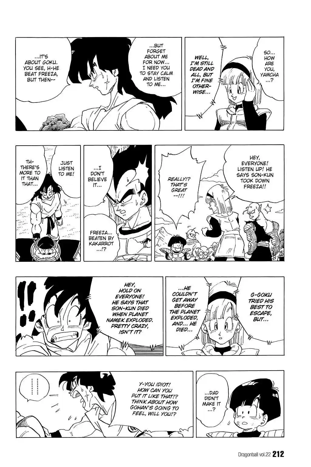 Dragon Ball Vol. 28 Ch. 328 Namek's End