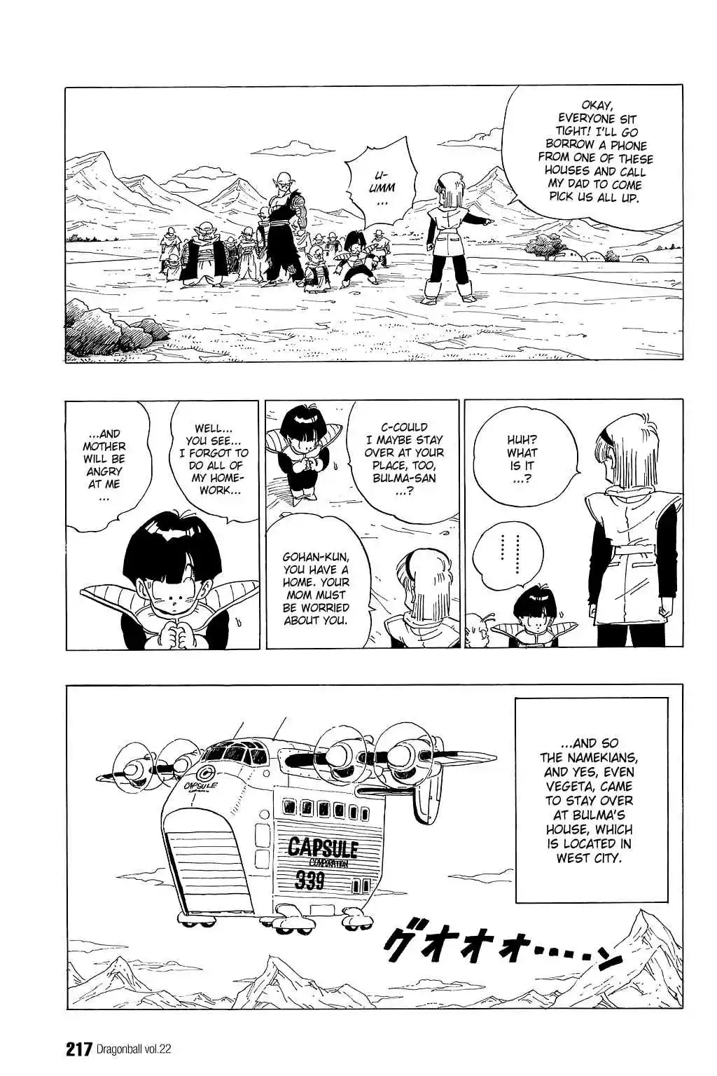 Dragon Ball Vol. 28 Ch. 329 Where is Goku?
