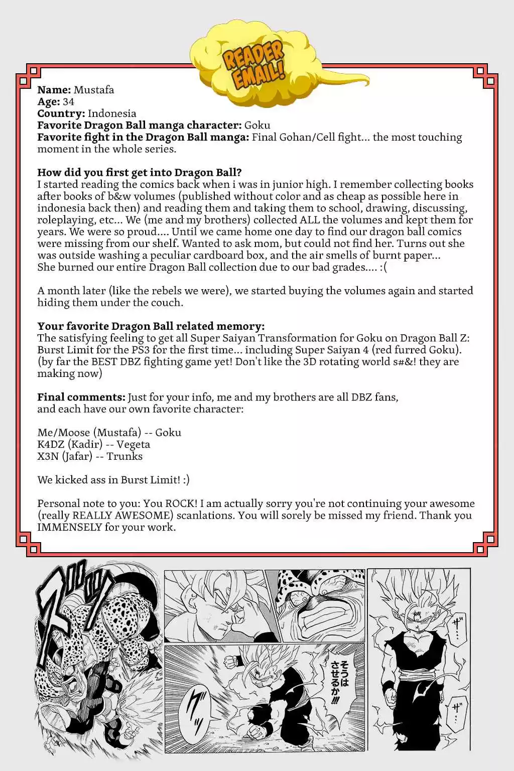 Dragon Ball Vol. 28 Ch. 329 Where is Goku?