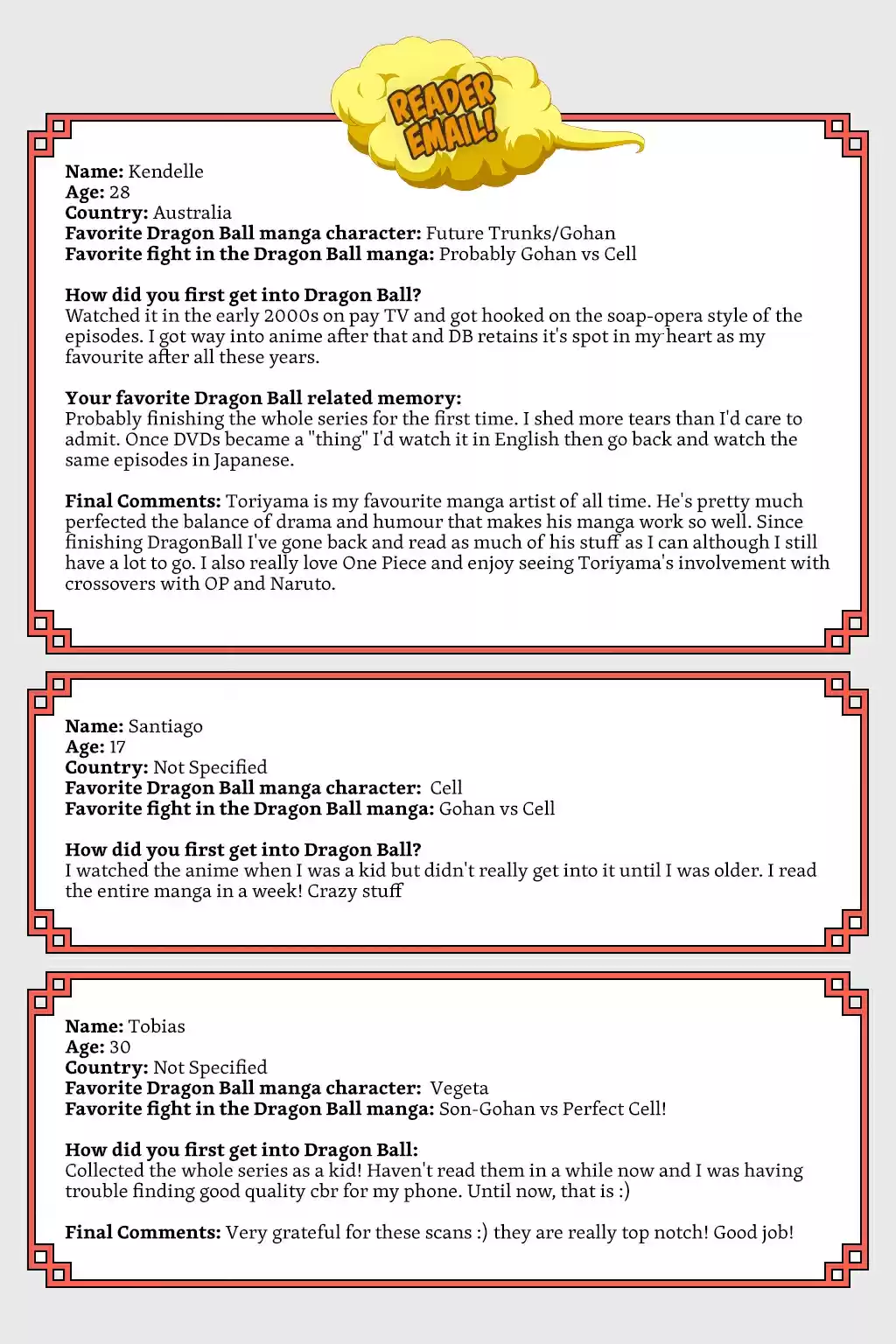 Dragon Ball Vol. 28 Ch. 329 Where is Goku?