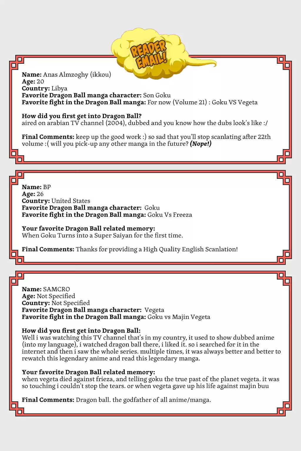 Dragon Ball Vol. 28 Ch. 329 Where is Goku?