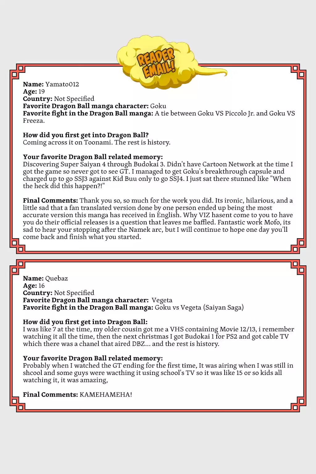 Dragon Ball Vol. 28 Ch. 329 Where is Goku?