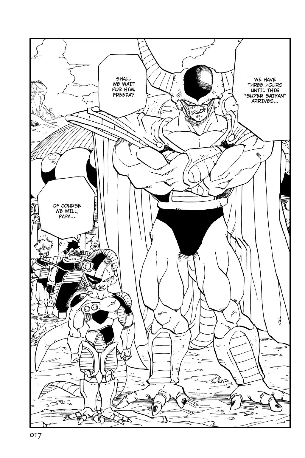 Dragon Ball Vol. 28 Ch. 330 The Coming of King Cold