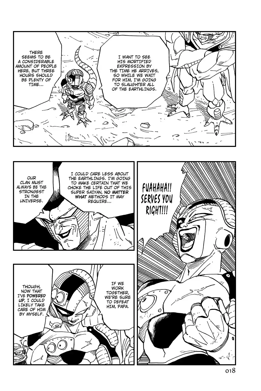 Dragon Ball Vol. 28 Ch. 330 The Coming of King Cold