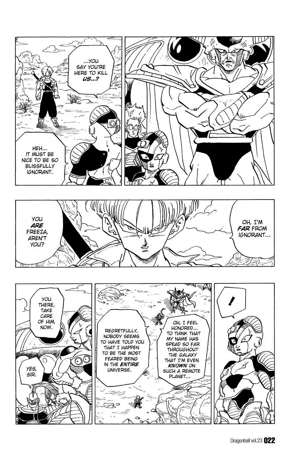 Dragon Ball Vol. 28 Ch. 331 The Mysterious Boy
