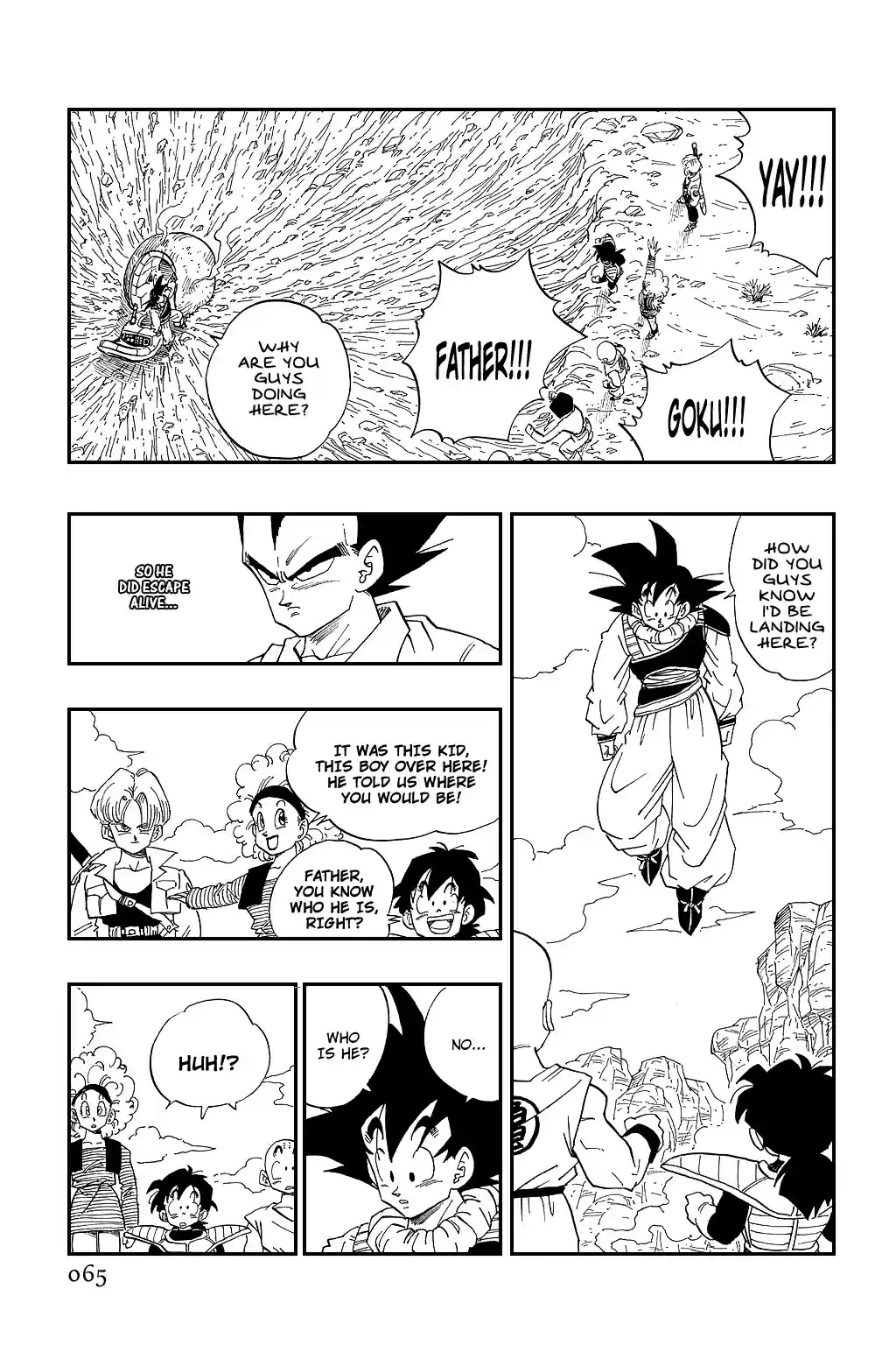 Dragon Ball Vol. 28 Ch. 333 Son Goku Comes Home