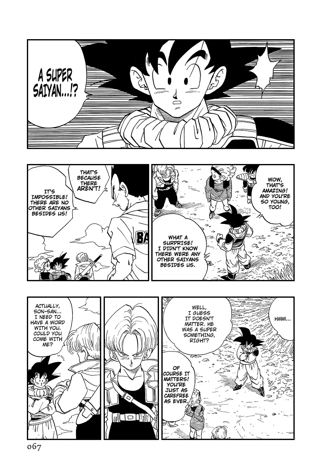 Dragon Ball Vol. 28 Ch. 334 The Boy From the Future