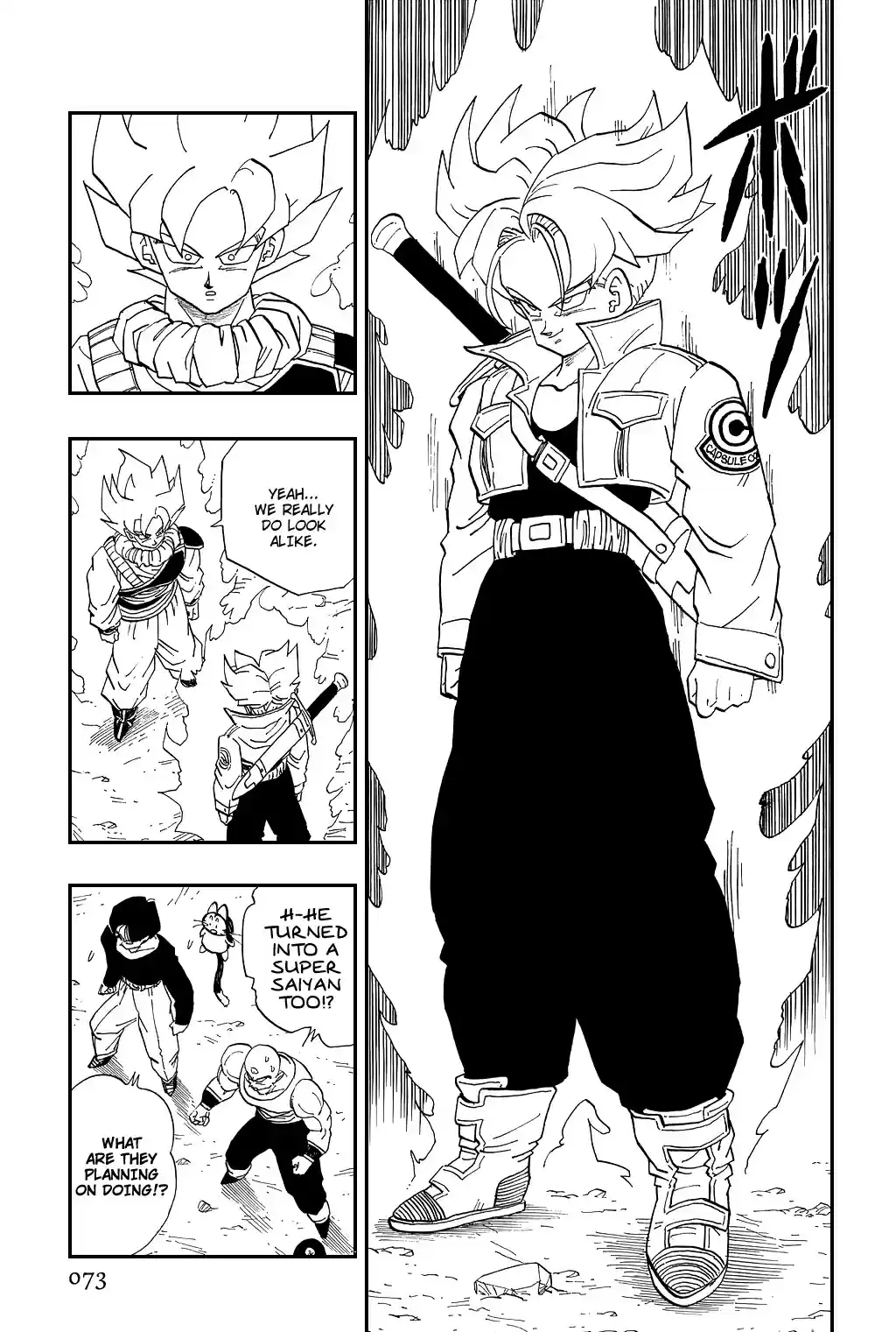 Dragon Ball Vol. 28 Ch. 334 The Boy From the Future