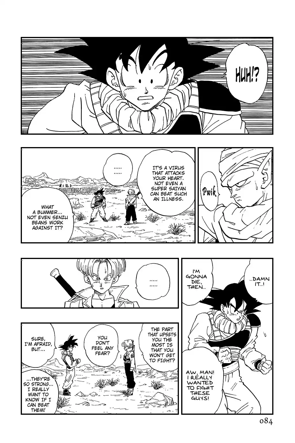 Dragon Ball Vol. 28 Ch. 335 The Message of Terror