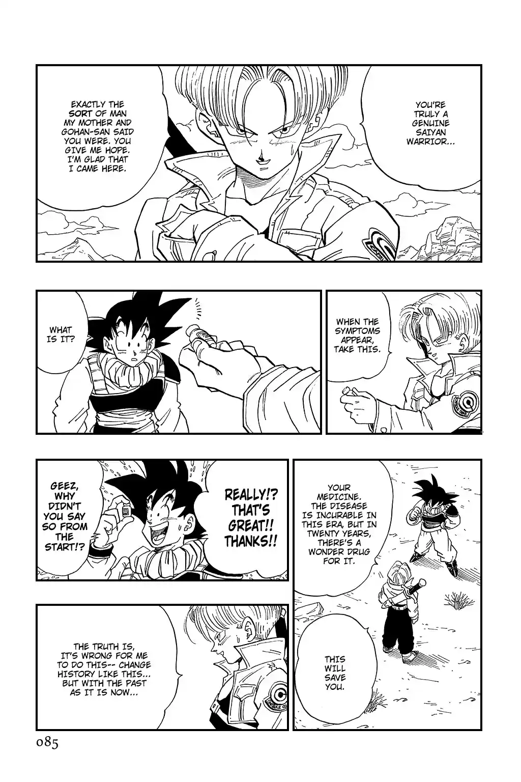 Dragon Ball Vol. 28 Ch. 335 The Message of Terror