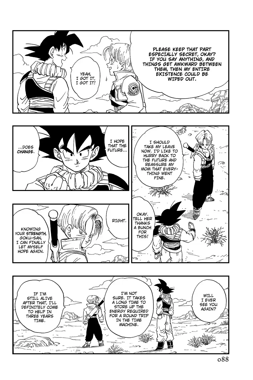 Dragon Ball Vol. 28 Ch. 335 The Message of Terror