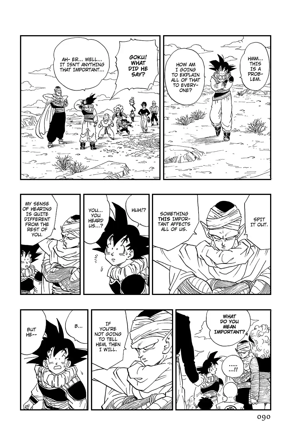 Dragon Ball Vol. 28 Ch. 335 The Message of Terror