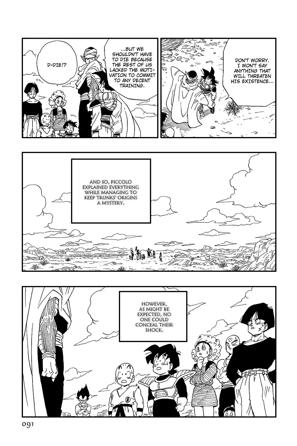 Dragon Ball Vol. 28 Ch. 335 The Message of Terror