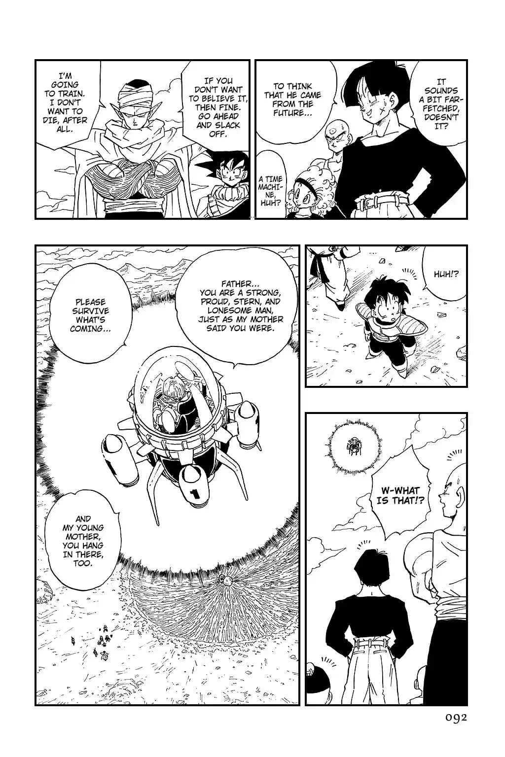 Dragon Ball Vol. 28 Ch. 335 The Message of Terror