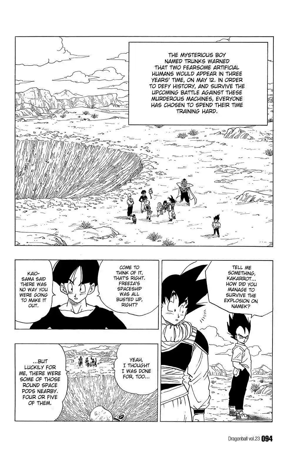 Dragon Ball Vol. 28 Ch. 336 The Risky Decision