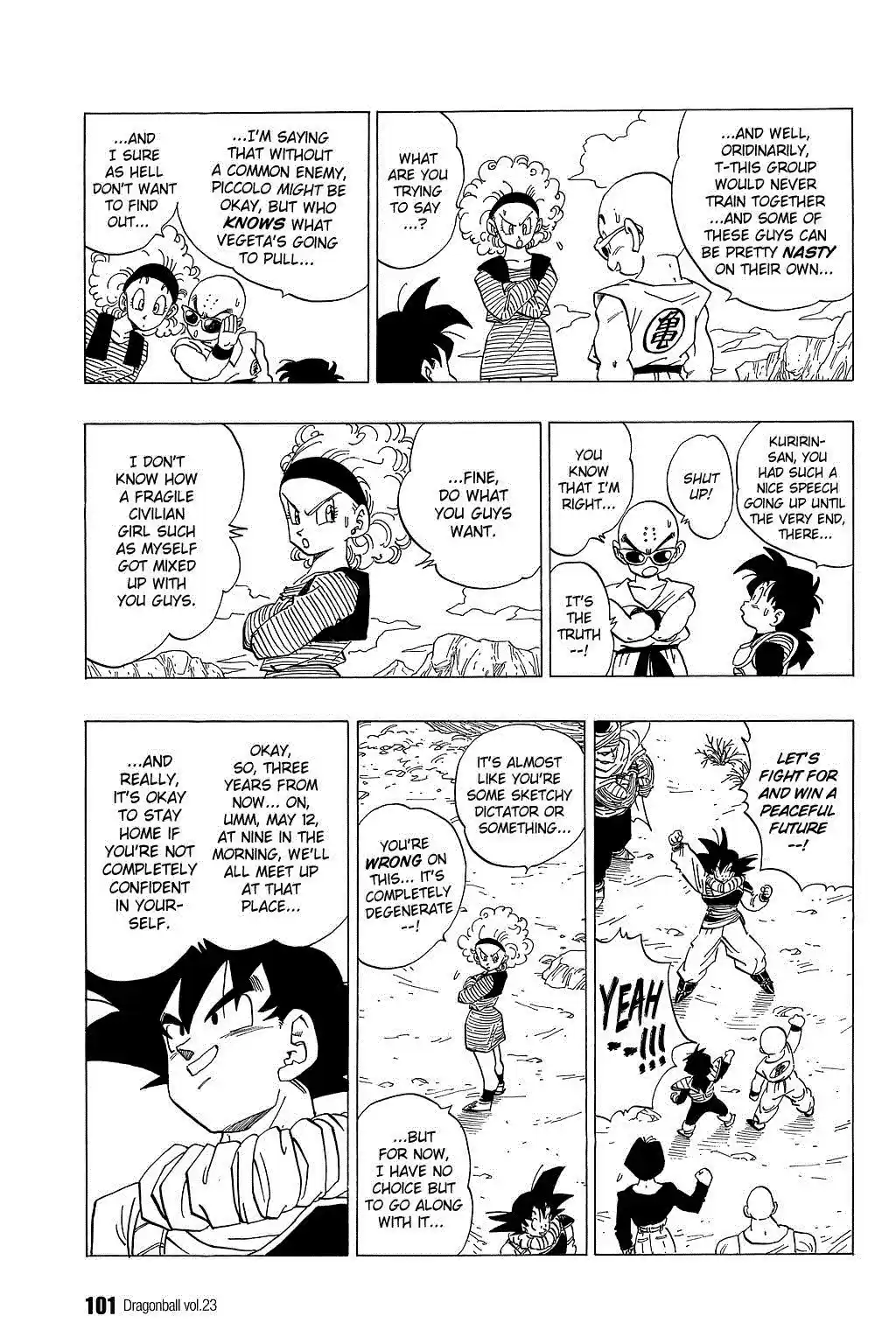 Dragon Ball Vol. 28 Ch. 336 The Risky Decision