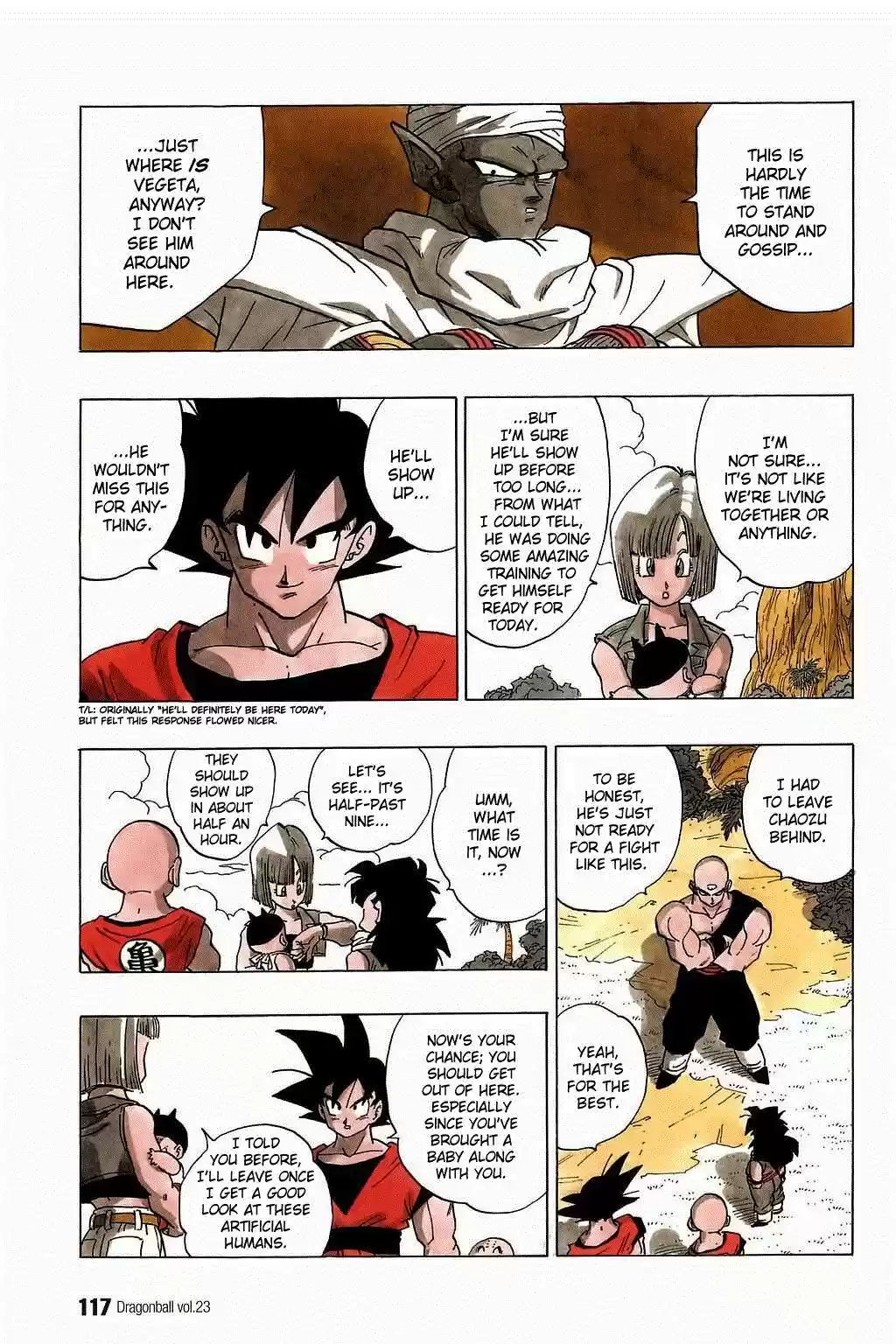 Dragon Ball Vol. 28 Ch. 337 The Super Warriors Gather