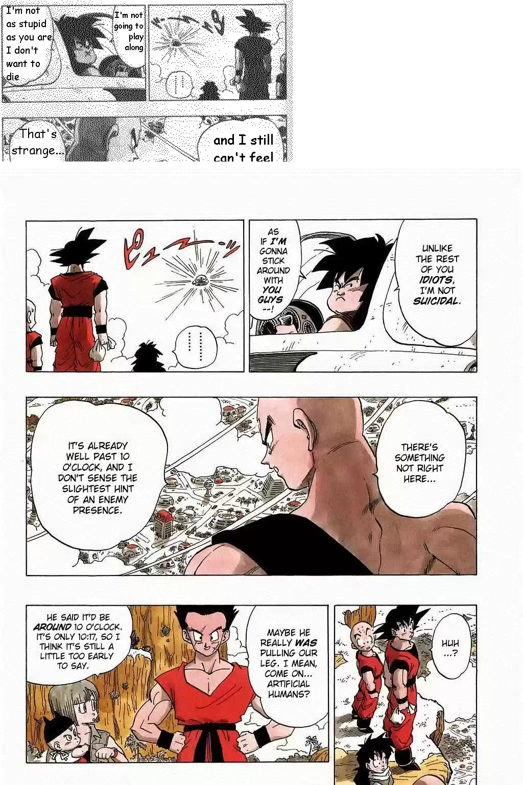 Dragon Ball Vol. 28 Ch. 337 The Super Warriors Gather