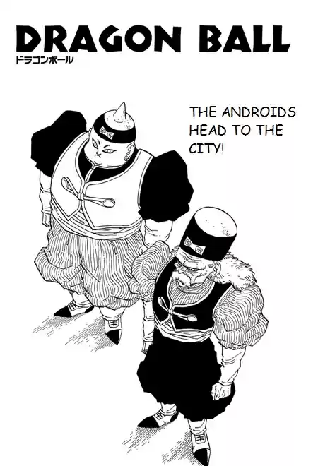 Dragon Ball Vol. 29 Ch. 338 The Androids Head To The City
