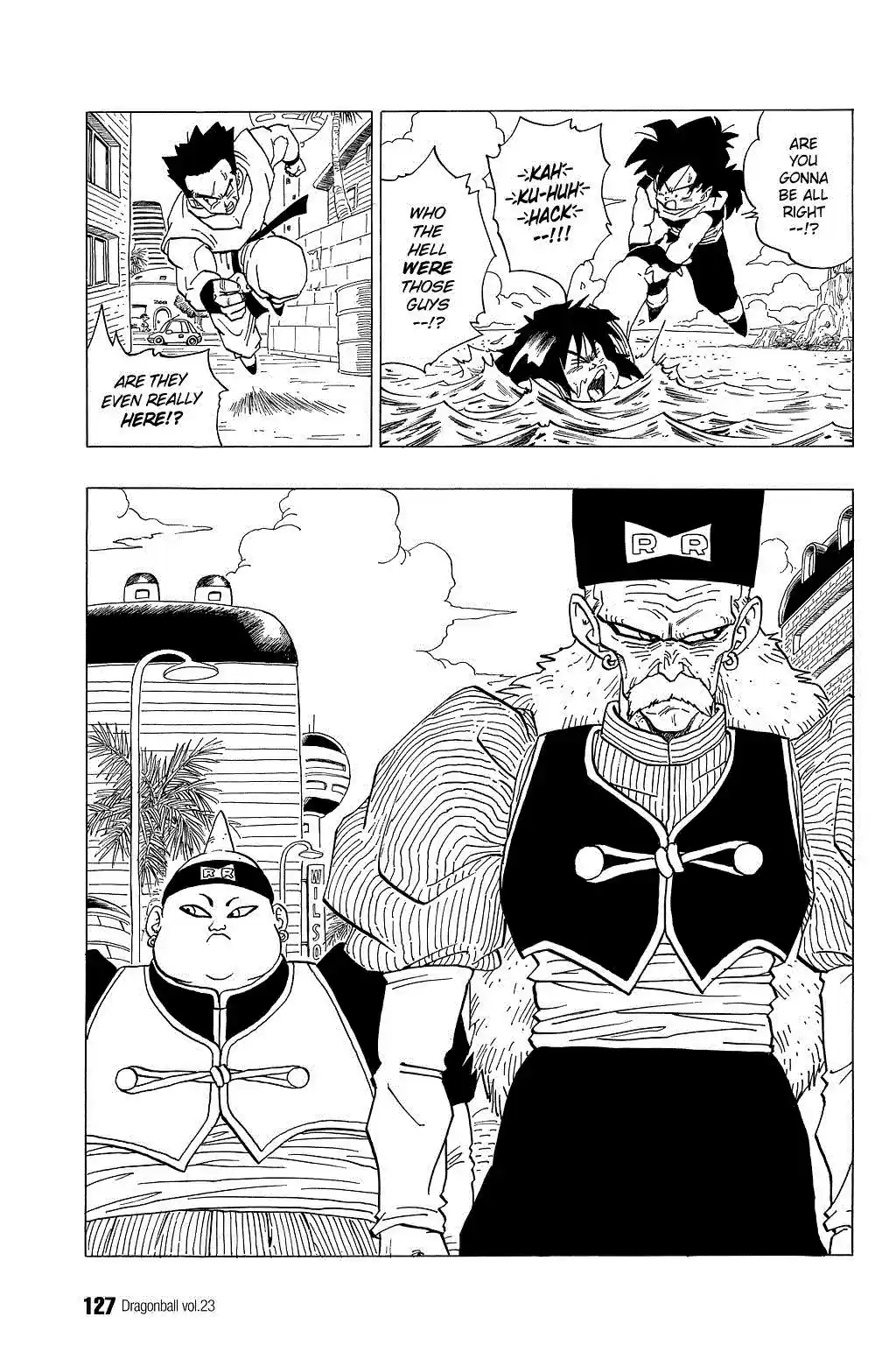 Dragon Ball Vol. 29 Ch. 338 The Androids Head To The City