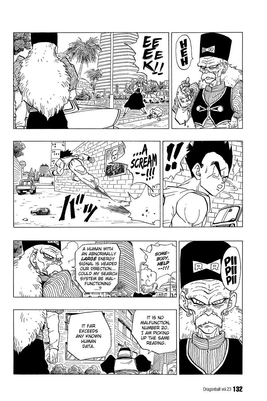 Dragon Ball Vol. 29 Ch. 338 The Androids Head To The City