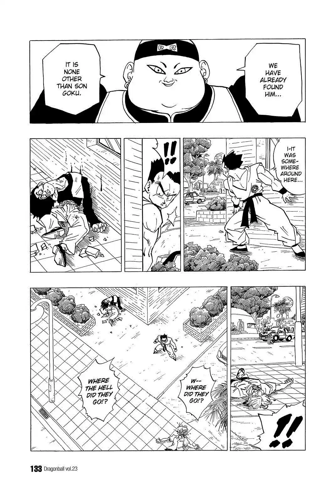 Dragon Ball Vol. 29 Ch. 338 The Androids Head To The City