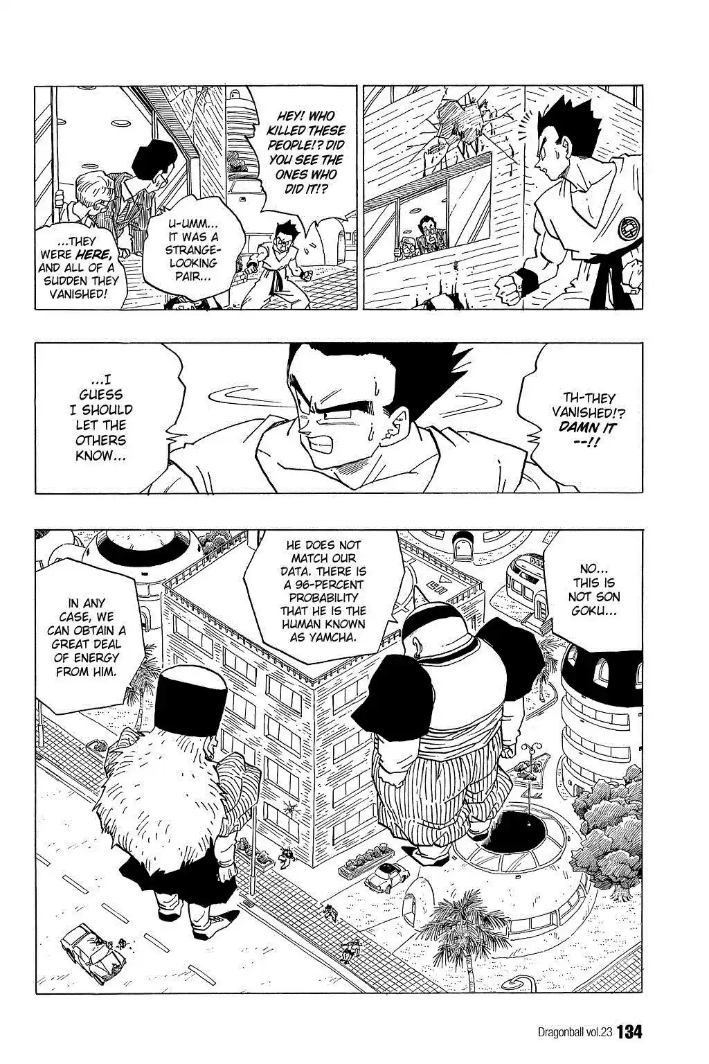 Dragon Ball Vol. 29 Ch. 338 The Androids Head To The City