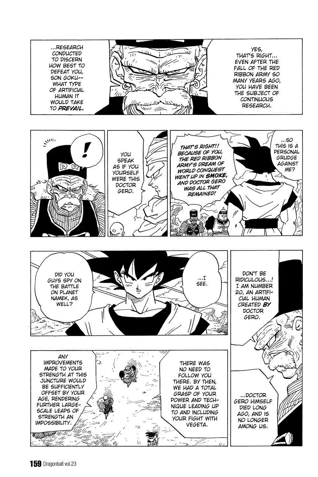 Dragon Ball Vol. 29 Ch. 340 The Red Ribbon Androids