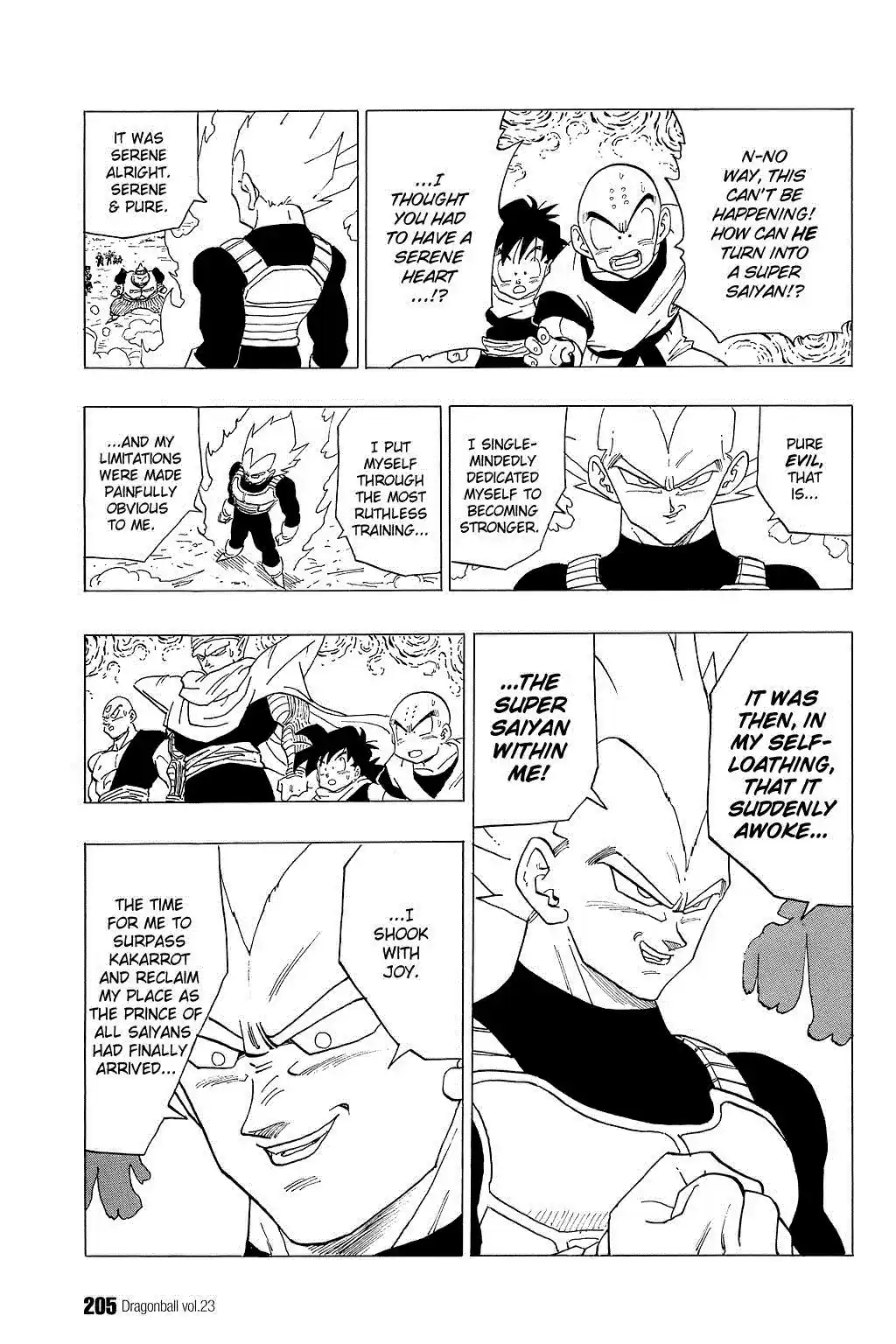 Dragon Ball Vol. 29 Ch. 343 Vegeta Returns!!!