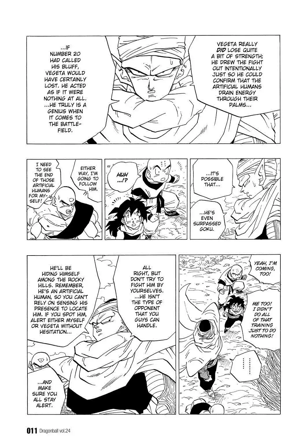 Dragon Ball Vol. 29 Ch. 345 A Change of Plans