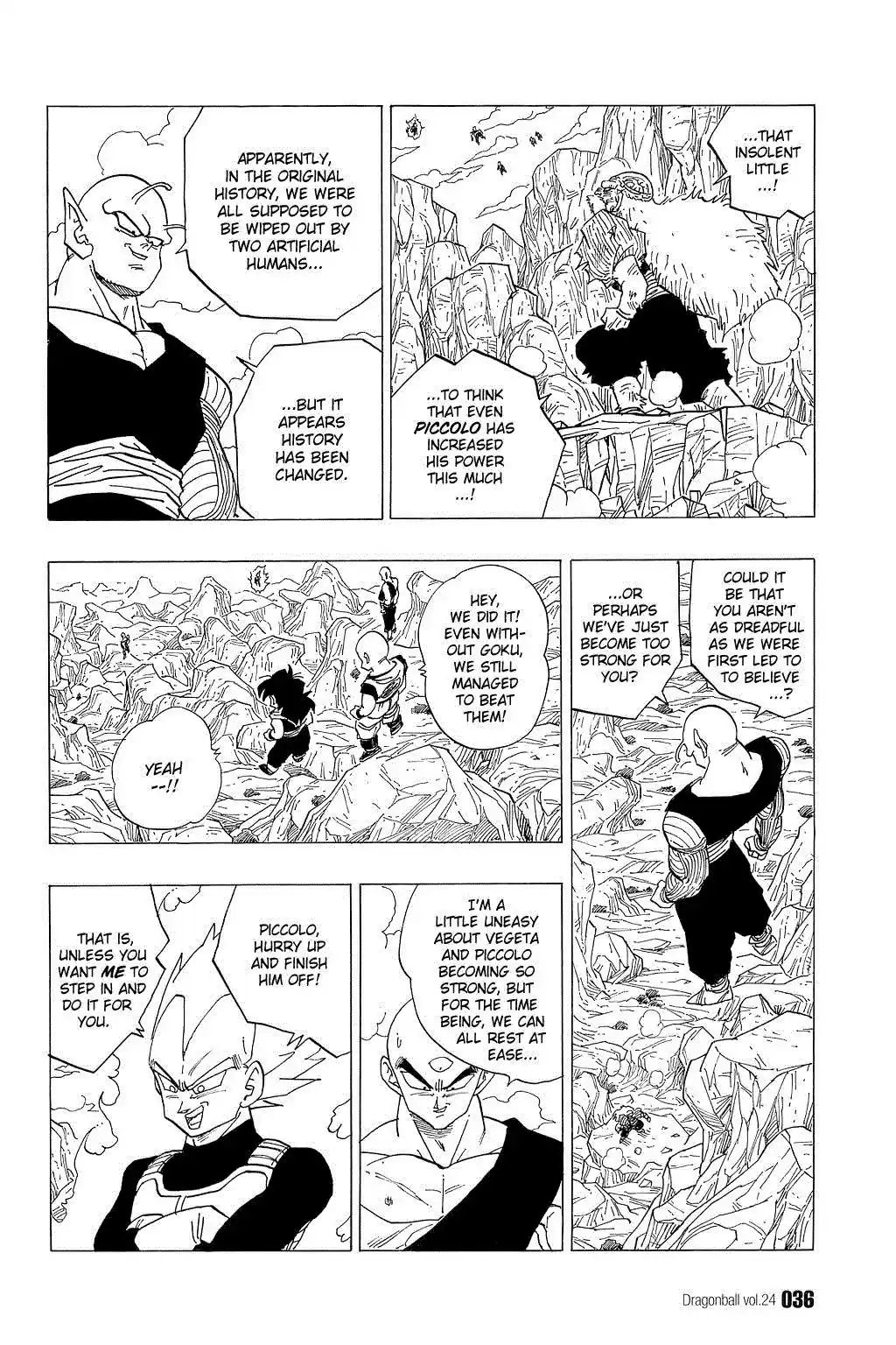 Dragon Ball Vol. 29 Ch. 347 Trunks' Suspicion