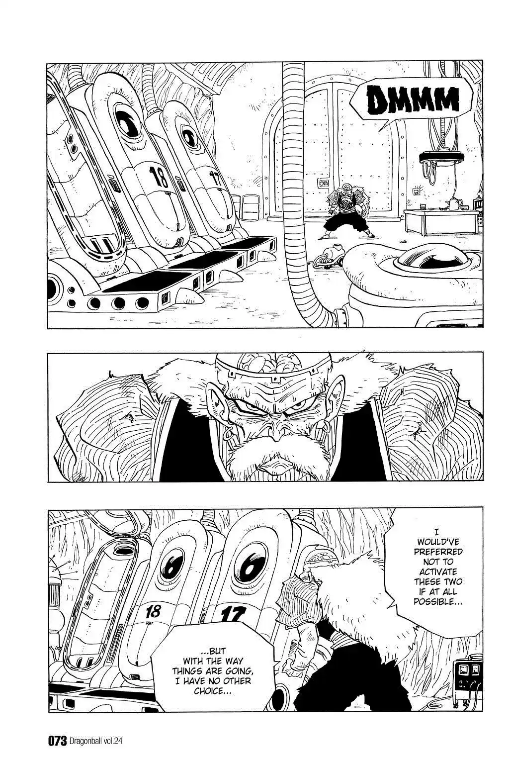 Dragon Ball Vol. 29 Ch. 349 The Androids Awake!