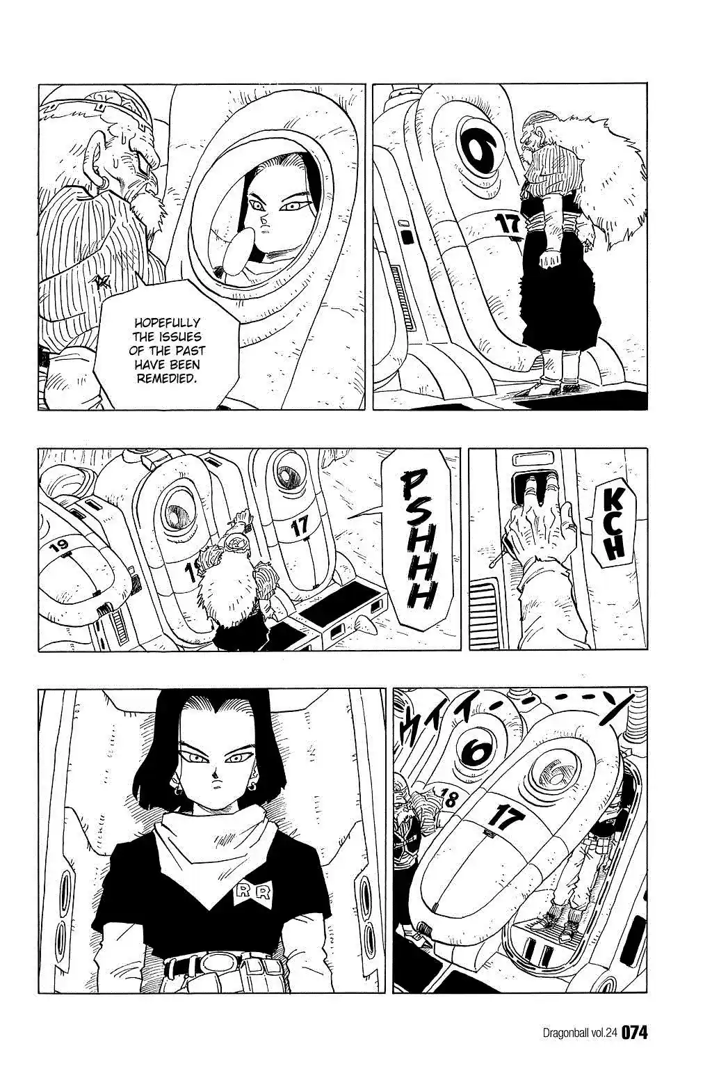 Dragon Ball Vol. 29 Ch. 349 The Androids Awake!