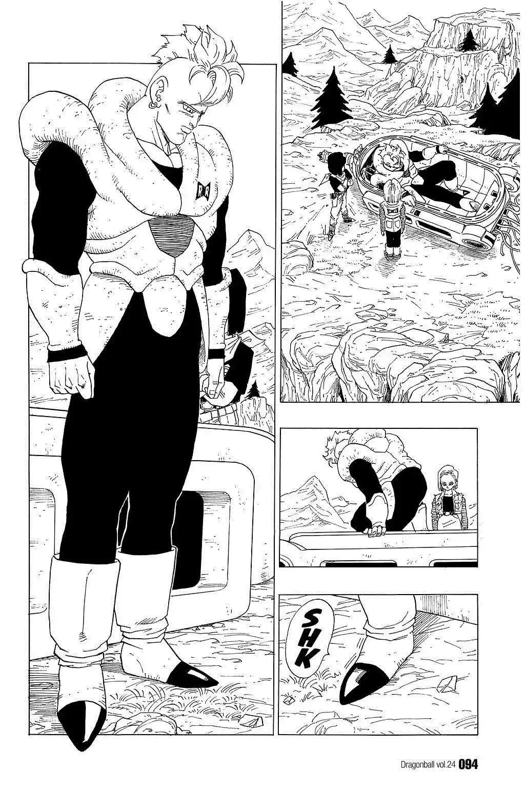 Dragon Ball Vol. 30 Ch. 351 The Androids Walk Among Us