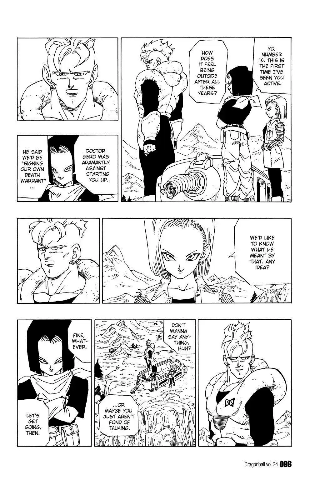 Dragon Ball Vol. 30 Ch. 351 The Androids Walk Among Us