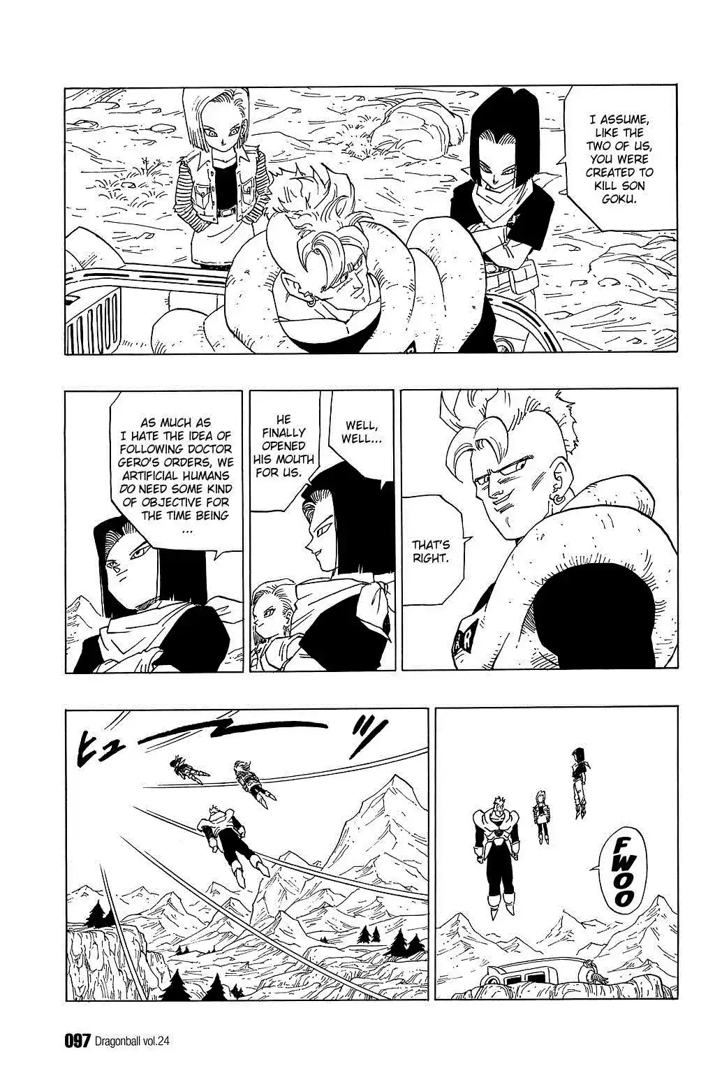 Dragon Ball Vol. 30 Ch. 351 The Androids Walk Among Us