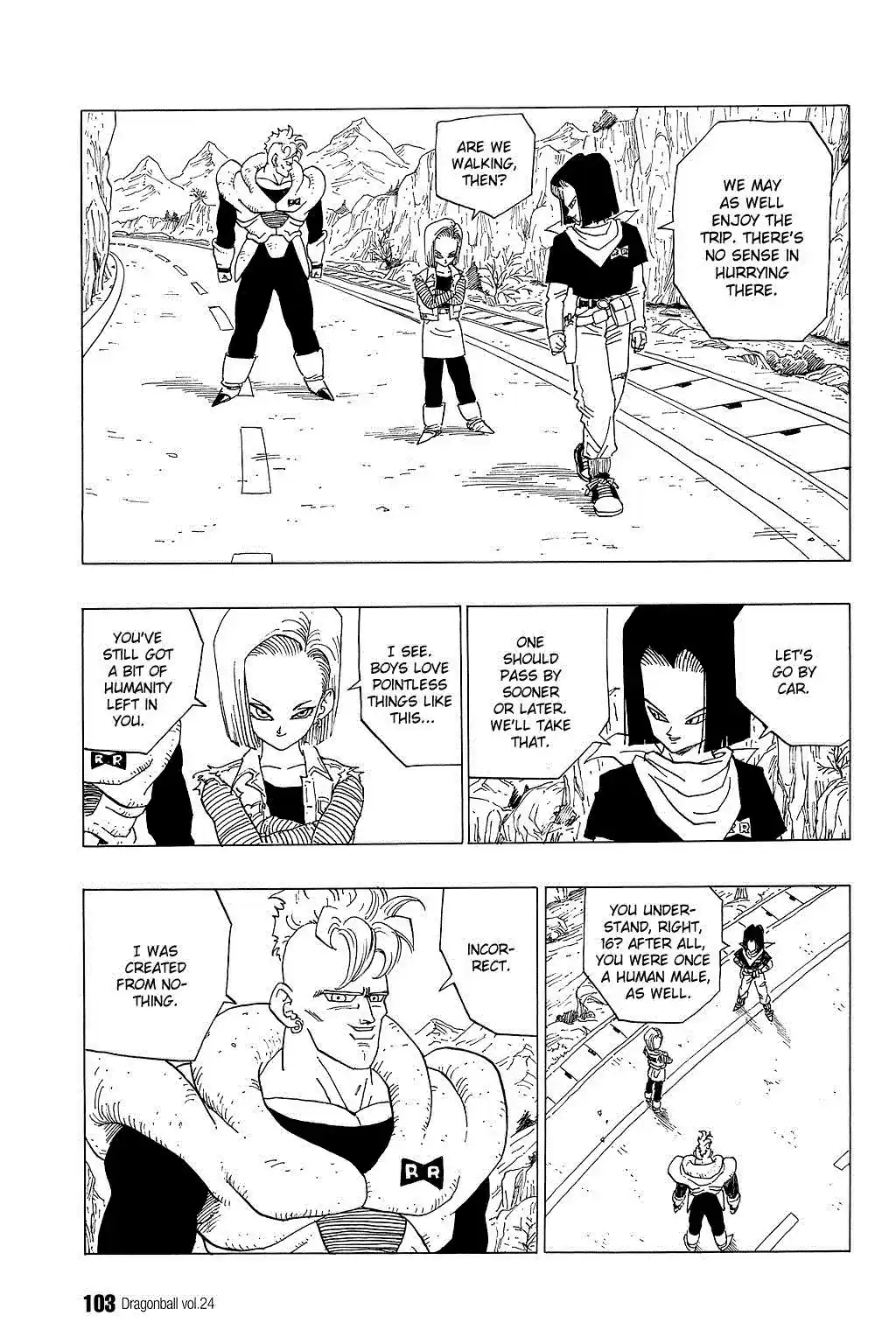 Dragon Ball Vol. 30 Ch. 351 The Androids Walk Among Us
