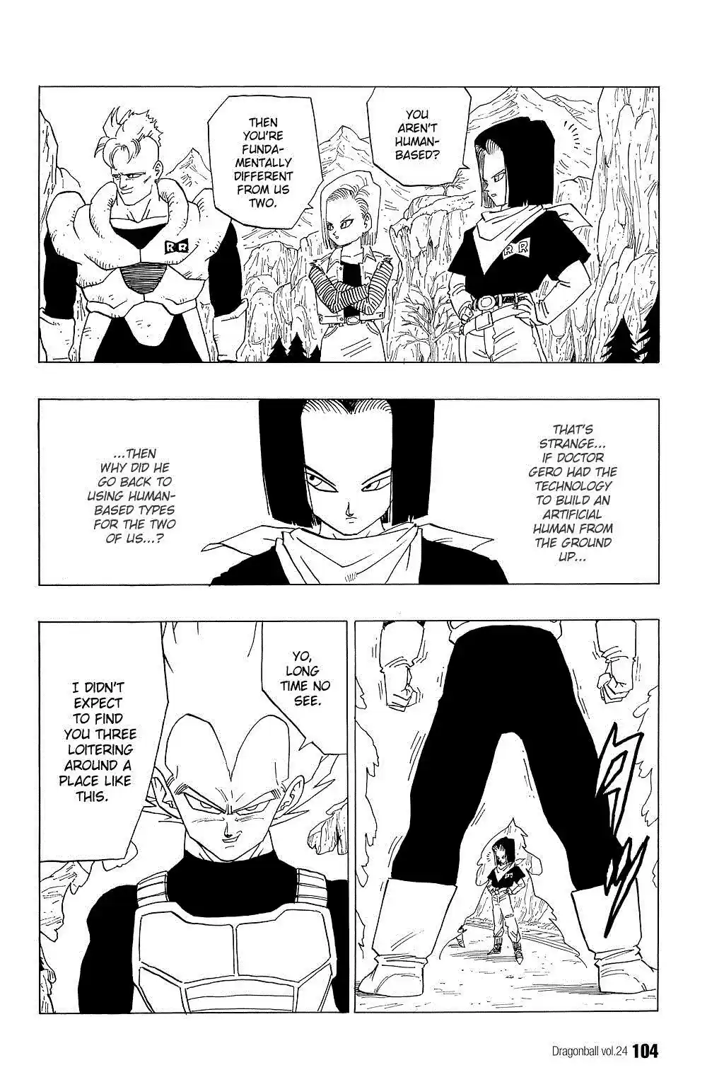 Dragon Ball Vol. 30 Ch. 351 The Androids Walk Among Us