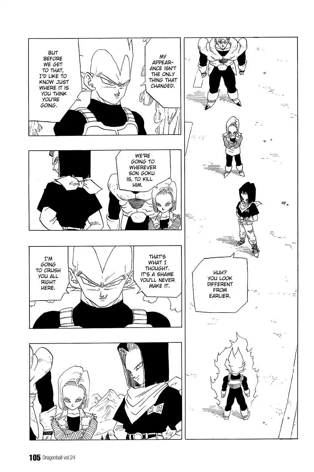 Dragon Ball Vol. 30 Ch. 351 The Androids Walk Among Us
