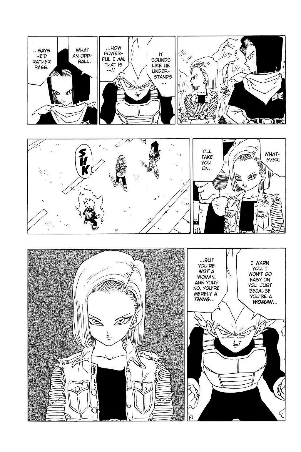 Dragon Ball Vol. 30 Ch. 351 The Androids Walk Among Us