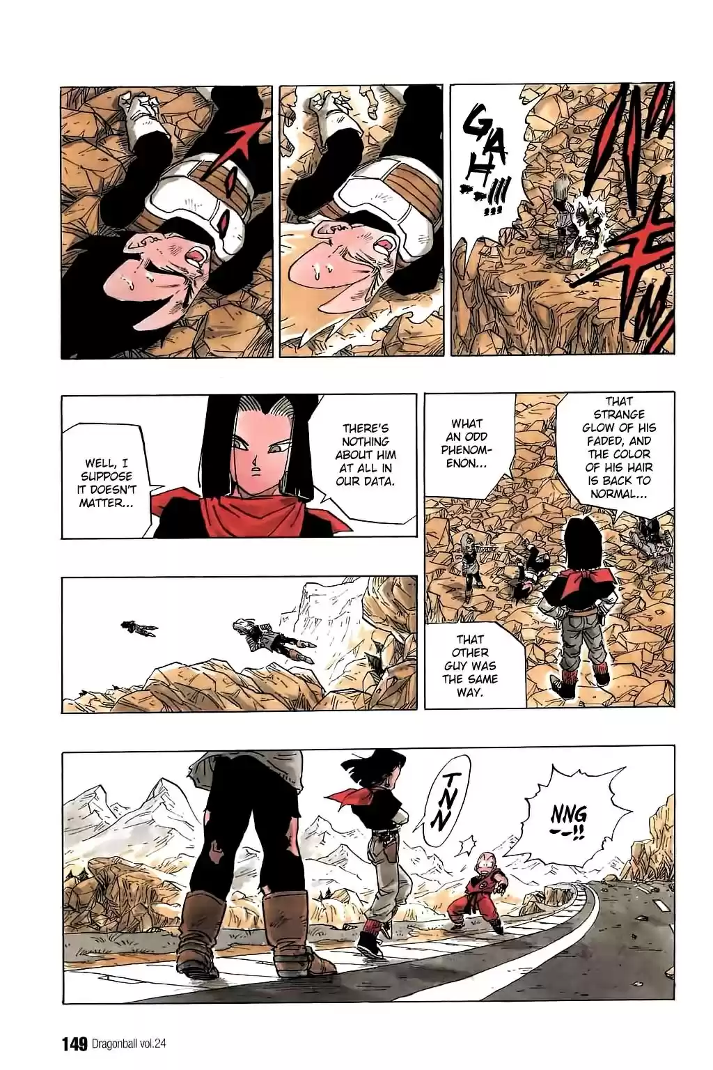 Dragon Ball Vol. 30 Ch. 354 The Androids at Ease