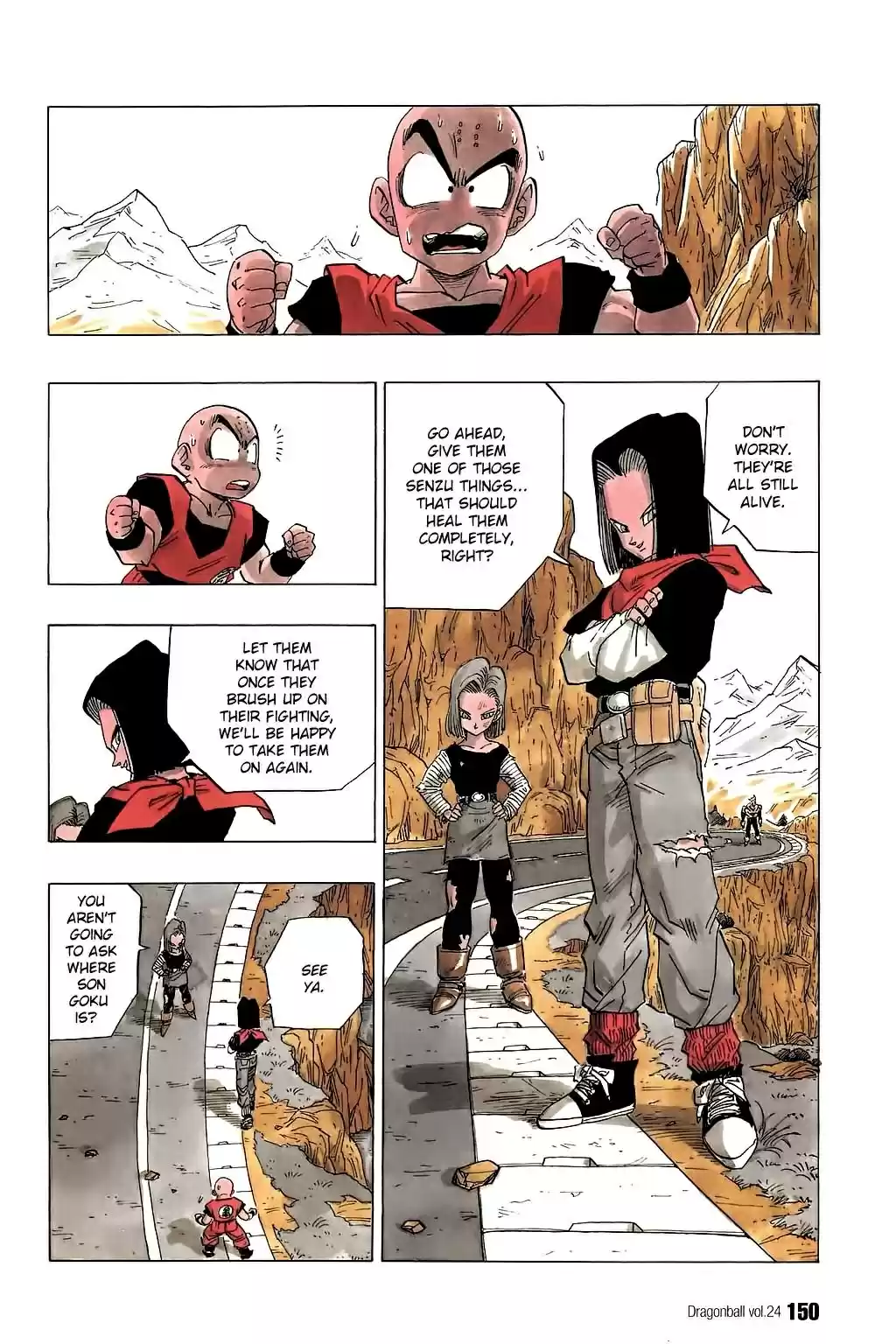 Dragon Ball Vol. 30 Ch. 354 The Androids at Ease