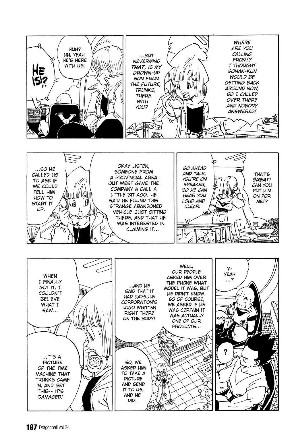 Dragon Ball Vol. 30 Ch. 357 A Discovery