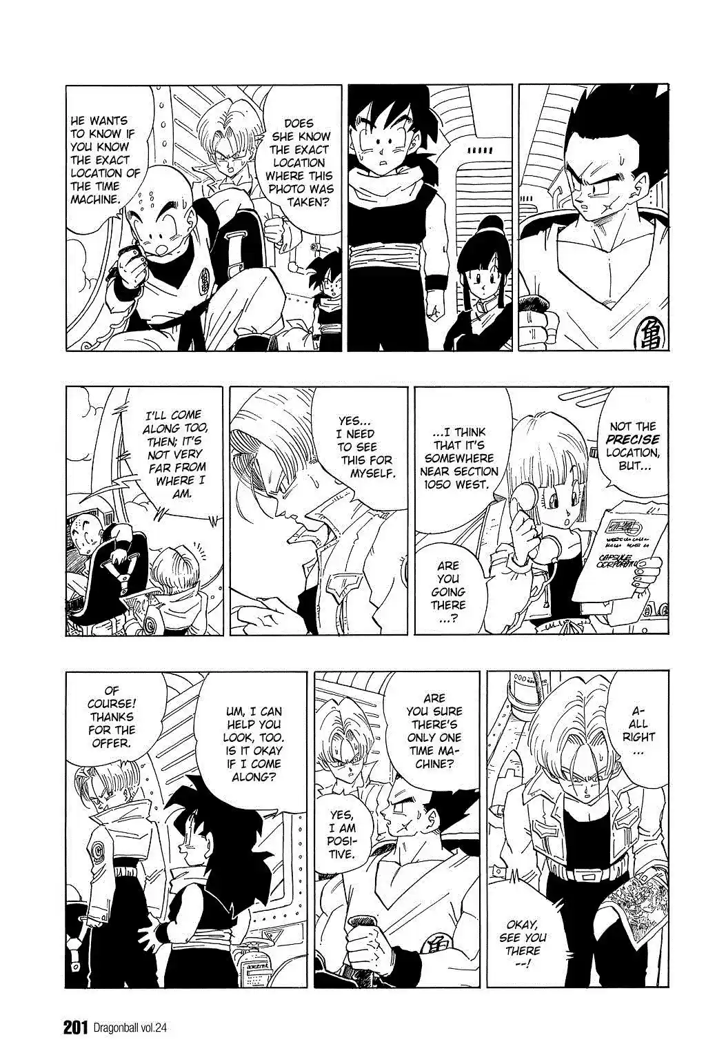 Dragon Ball Vol. 30 Ch. 358 The Time Machine