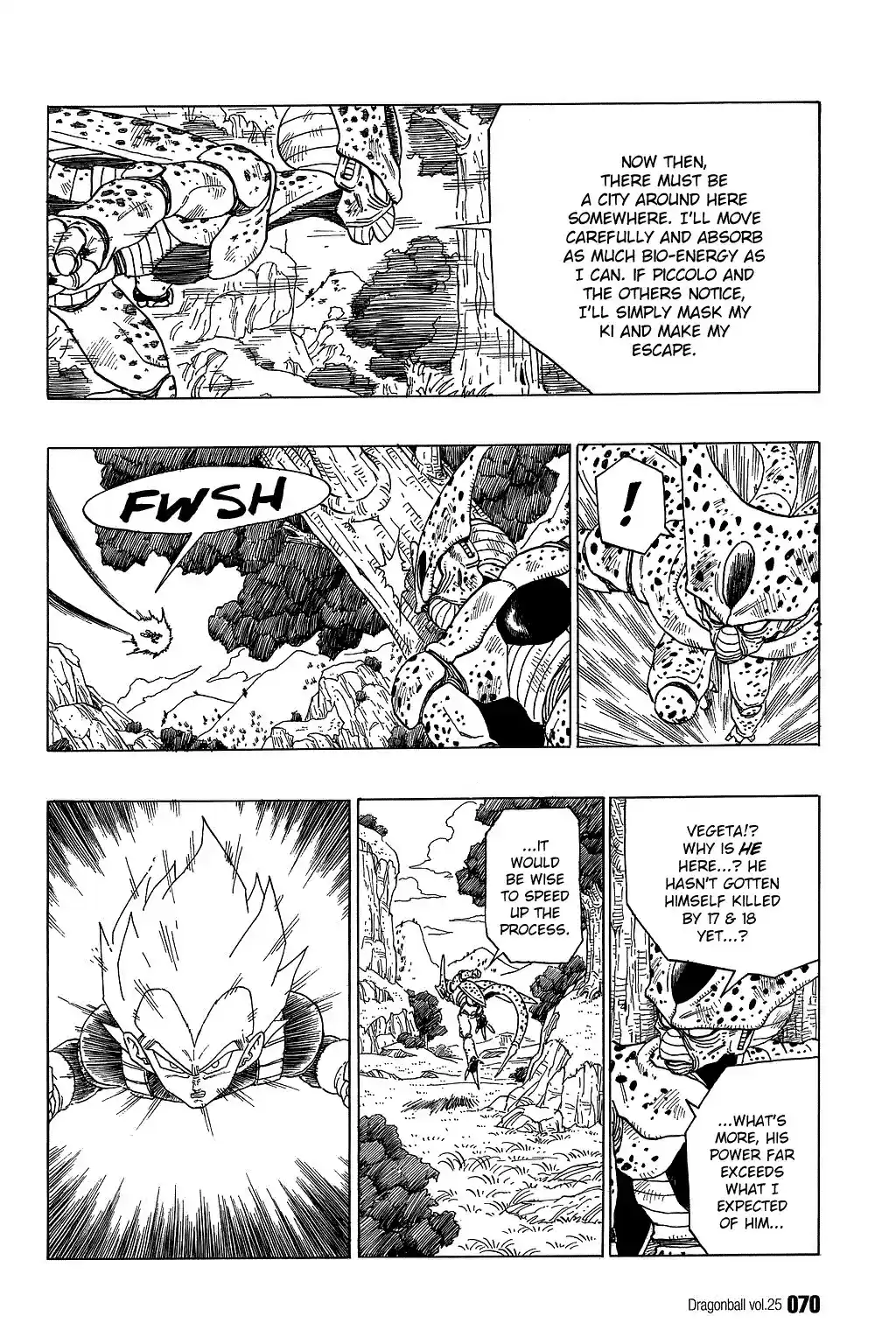 Dragon Ball Vol. 31 Ch. 364 Cell Laughs Last
